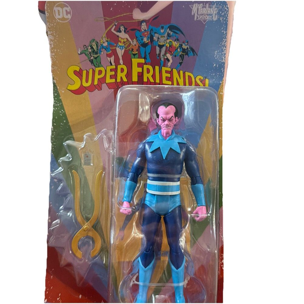 DC Super Friends Sinestro McFarlane Toys Gold Label Action Figure MOC